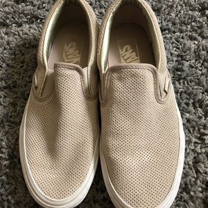 Vans slip on sneakers
